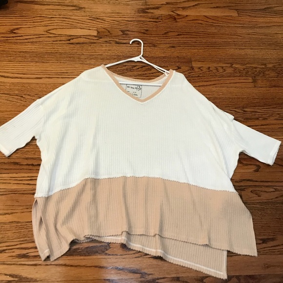 Free People Sweaters - Free People half sleeve sweater size S